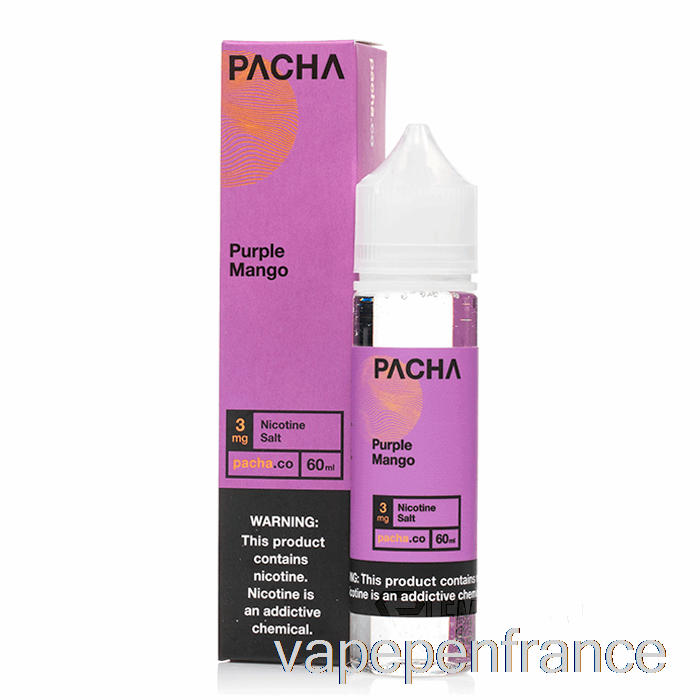 Mangue Violette - Pacha - Stylo Vape 60ml 3mg